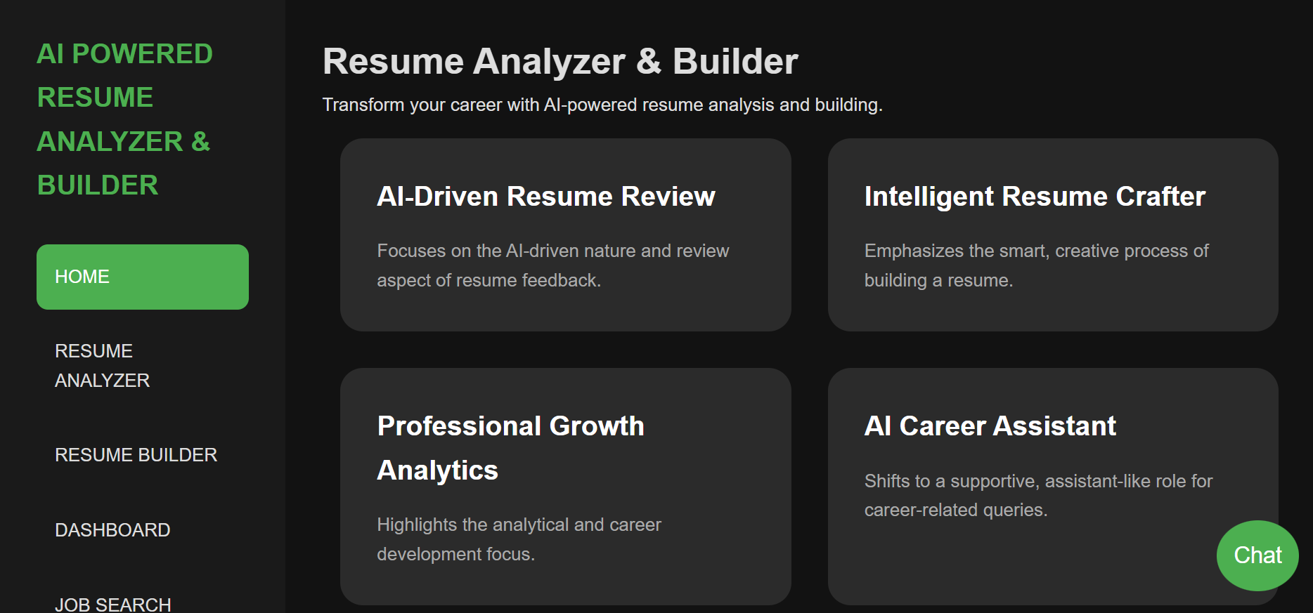 Resume Analyzer & Builder
